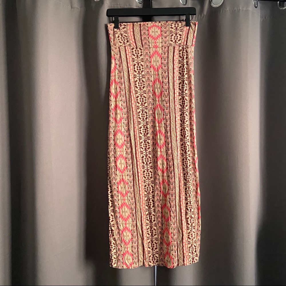 Rue21 Tribal Print Maxi Skirt